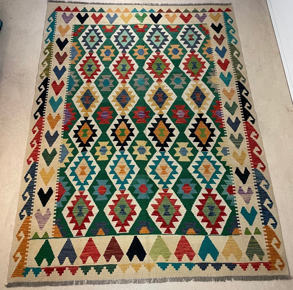 Kelim Handgeweven 182 x 250 CM