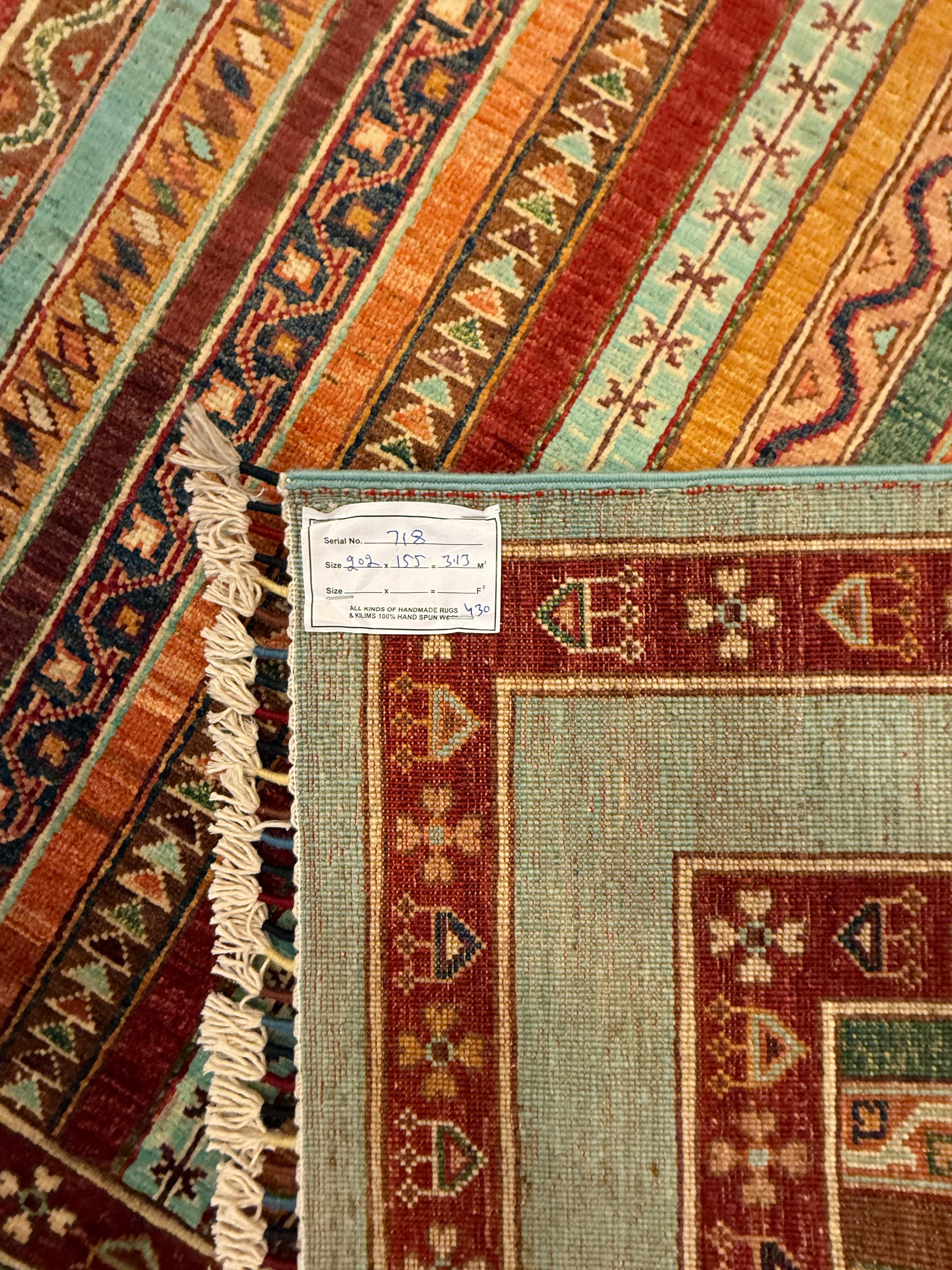 Handgemaakt khurjin 155 x 202 CM