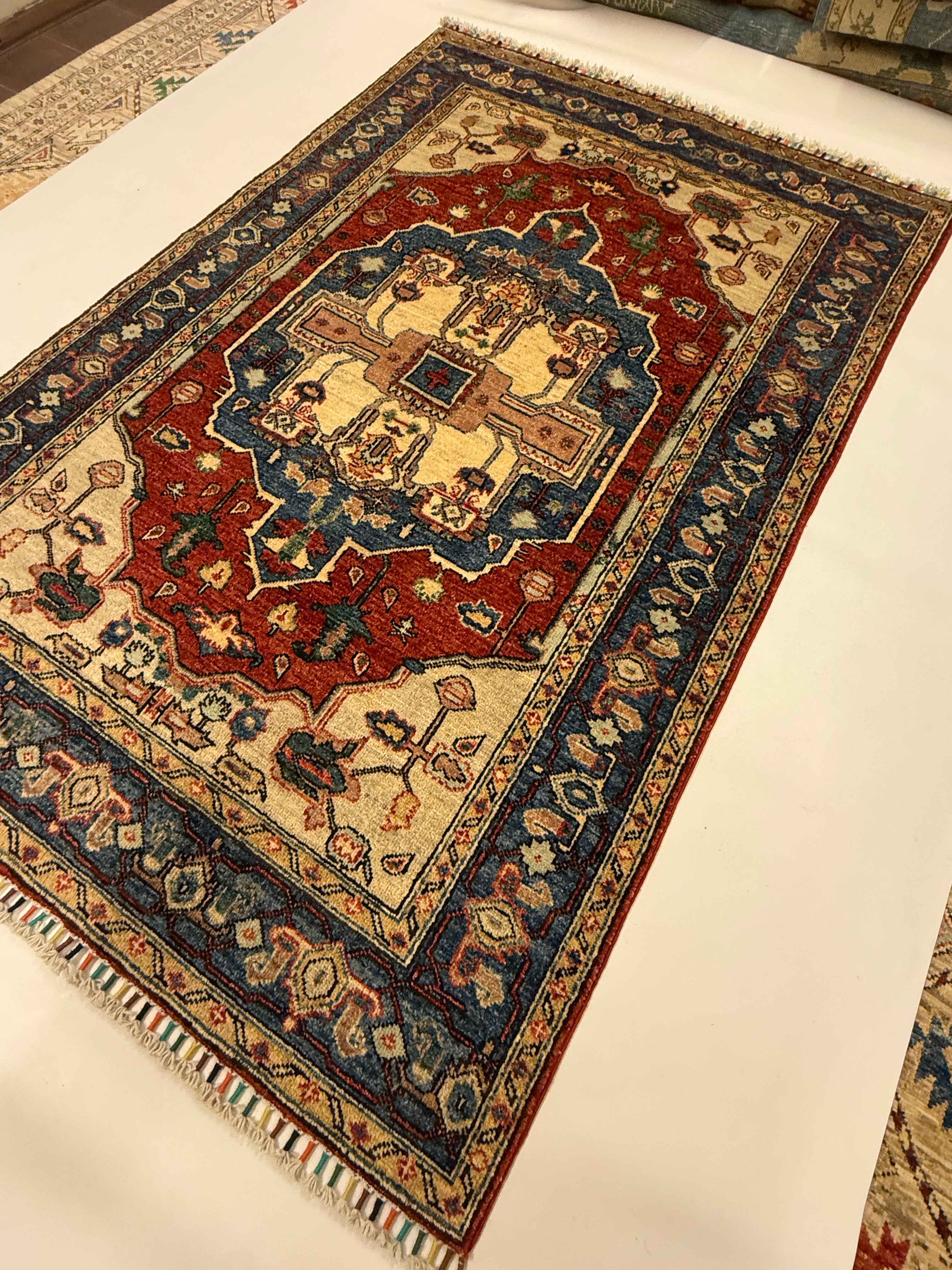 Afghaanse Heriz 119 x 178 CM