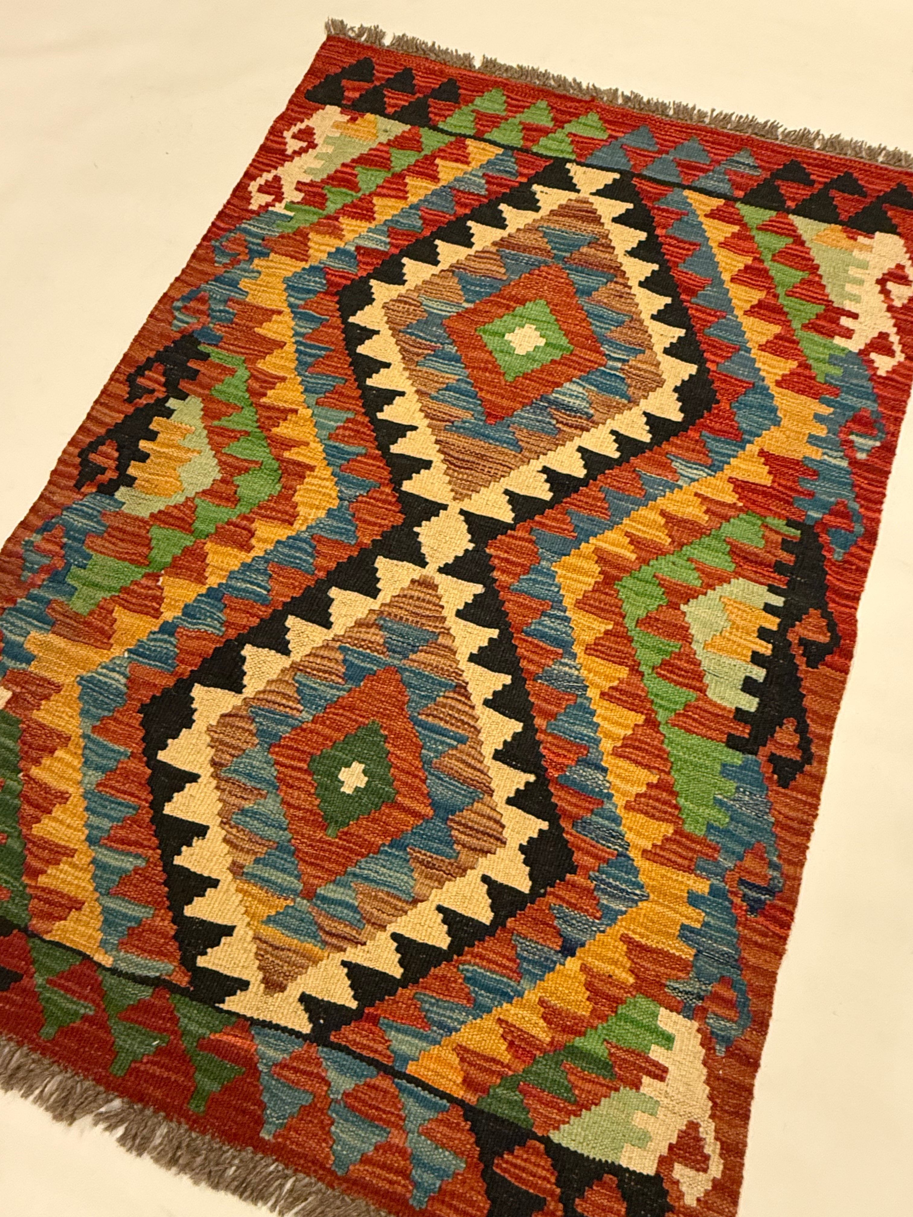 Afghaanse Kelim  76 x 115 CM