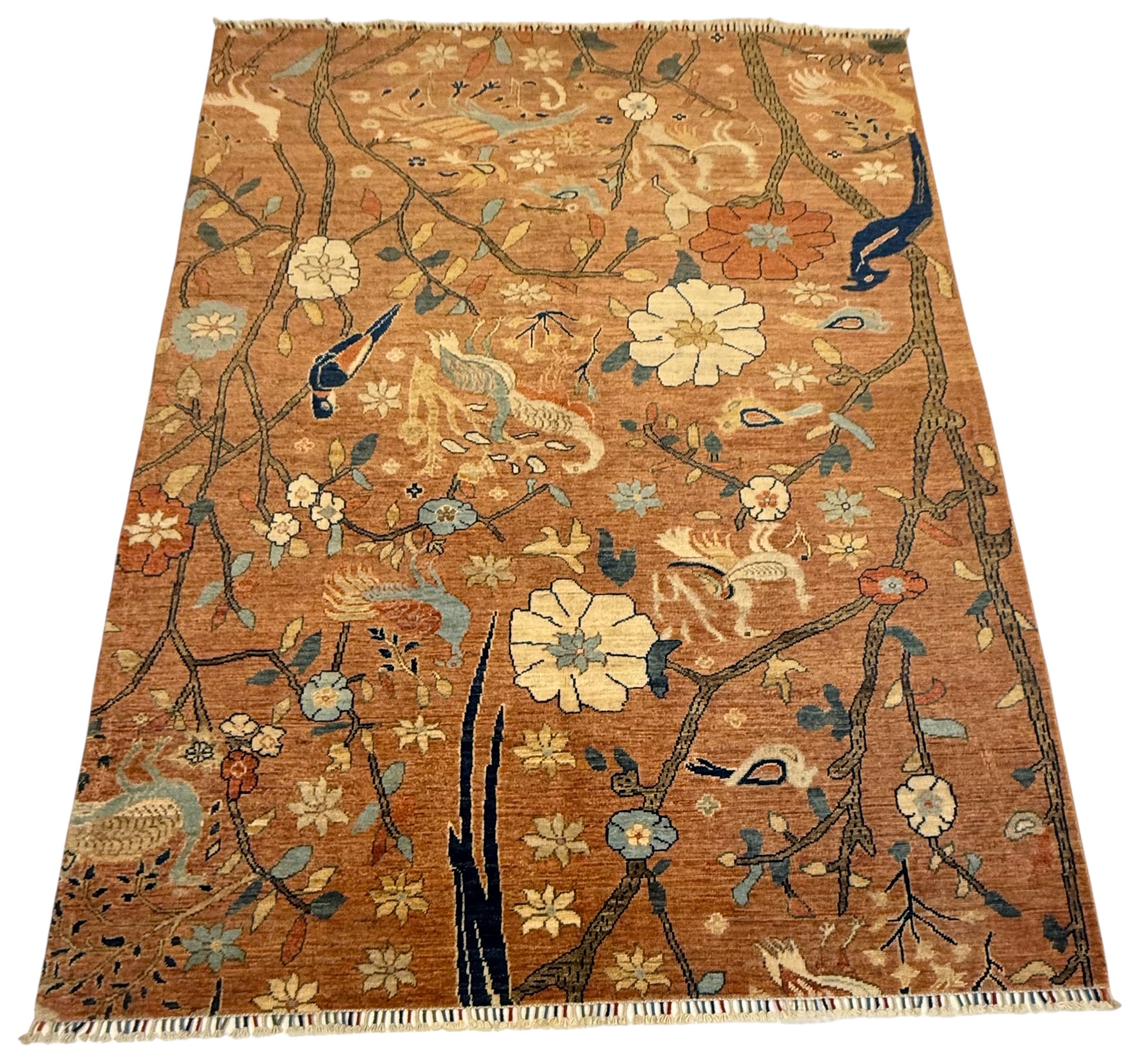 Ushak Fijn Tapijt 163 x 216 CM