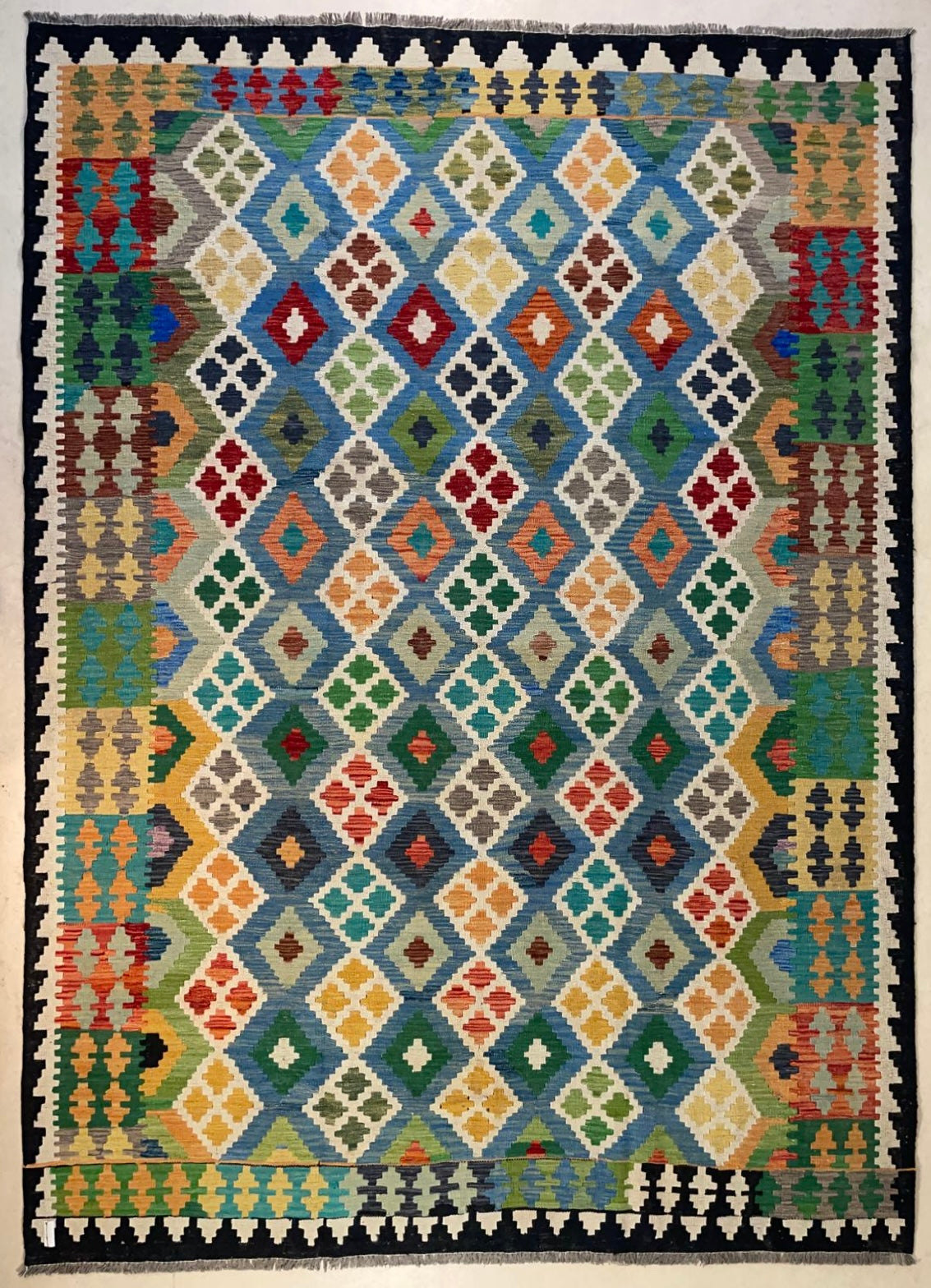 Handgeweven Kelim 200 x 291 CM