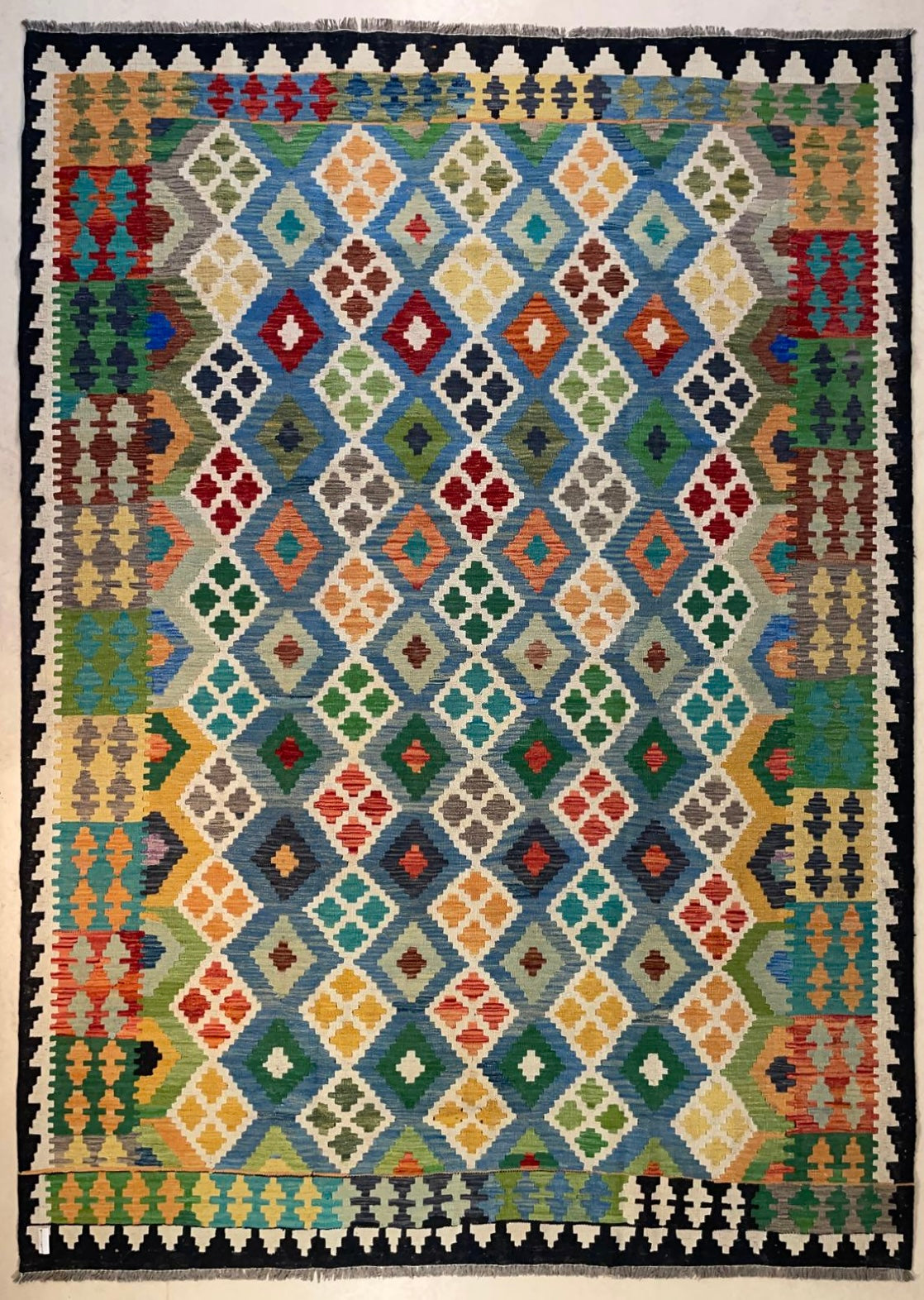 Handgeweven Kelim 200 x 291 CM